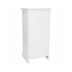 Cassettiera Alexandra House Living Bianco Canna Legno di paulownia Legno MDF 29 x 75 x 35 cm
