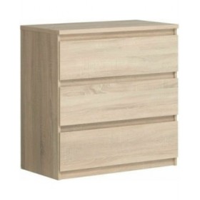 Cassettiera Chelsea 111,9 x 100,7 x 77 cm Marrone
