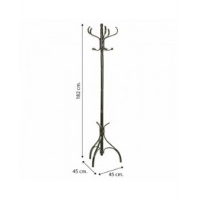 Attaccapanni da Terra Alexandra House Living Noce moscata 45 x 182 x 45 cm