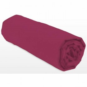 Lenzuolo con angoli aderenti Lovely Home LH71607 Fucsia 180 x 200 + 35 cm