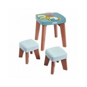 Tavolo con 2 sedie Ecoiffier Plastica Multicolore (13 Pezzi)