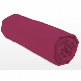 Lenzuolo con angoli aderenti Lovely Home LH71609 Fucsia 140 x 190 + 35 cm