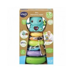 Giocattoli per cani Vtech Baby NINO, ÉLÉPHANTEAU EMPILO 3 EN 1