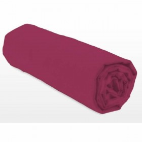 Lenzuolo con angoli aderenti Lovely Home LH71617 Fucsia 90 x 190 + 25 cm