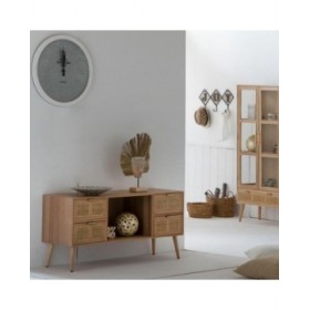 Orologio da Parete Alexandra House Living Metallo Legno MDF 60 x 6 x 60 cm
