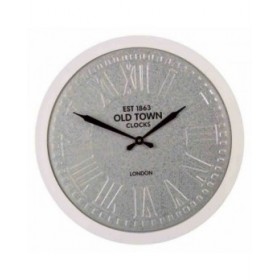 Orologio da Parete Alexandra House Living Metallo Legno MDF 60 x 6 x 60 cm