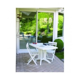 Sedia da giardino Bianco 42 x 50 x 80 cm
