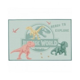 Tappeto per Bambini Fun House Jurassic World 80 x 120 cm