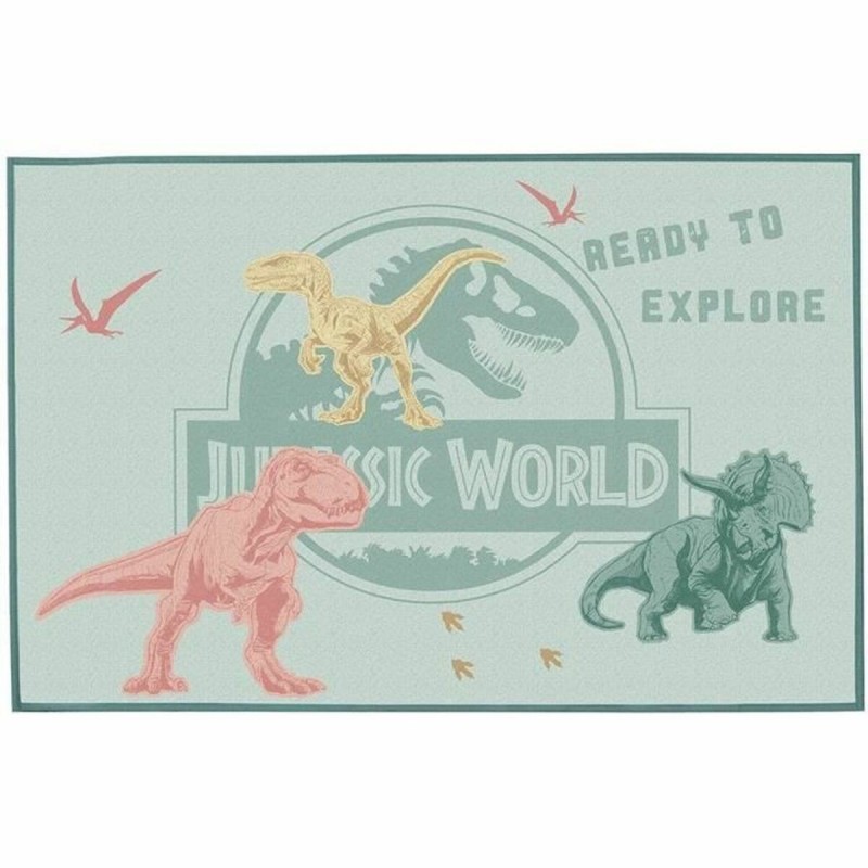 Tappeto per Bambini Fun House Jurassic World 80 x 120 cm