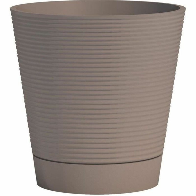 Vaso Autoirrigante Garden ID Taupé 15 x 30 x 15 cm
