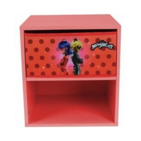 Comodino Fun House Miraculous Ladybug 36 x 33 x 30 cm