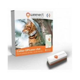 Localizzatore Anti-smarrimento Weenect Weenect XS GPS Gatto Bianco