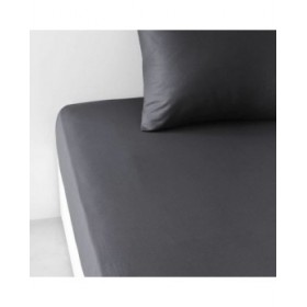 Lenzuolo con angoli TODAY 90 x 190 cm Nero Antracite