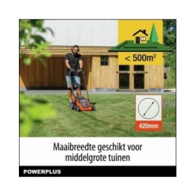 Falciatrice a batteria Powerplus Powdpglws2 40 V Ø 42 cm