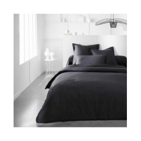Lenzuolo con angoli aderenti TODAY Essentials Nero 140 x 190 cm Antracite
