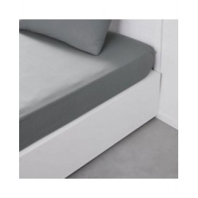 Lenzuolo con angoli aderenti TODAY Essential Grigio chiaro 160 x 200 cm