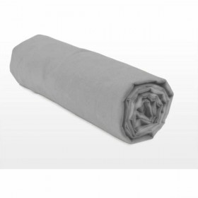 Lenzuolo con angoli aderenti HOME LINGE PASSION HP71773 Grigio chiaro 180 x 200 + 30 cm