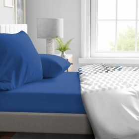 Lenzuolo con angoli aderenti HOME LINGE PASSION HP71775 Azzurro