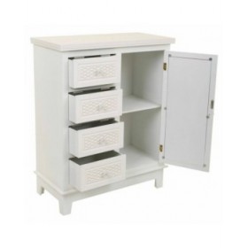 Ingresso Alexandra House Living Bianco Crema 32 x 84 x 66 cm