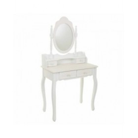 Toeletta Alexandra House Living Bianco Crema 40 x 140 x 75 cm