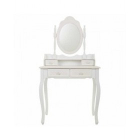 Toeletta Alexandra House Living Bianco Crema 40 x 140 x 75 cm
