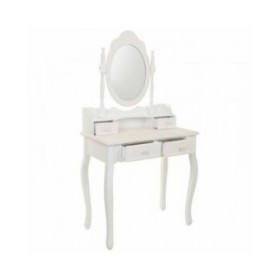 Toeletta Alexandra House Living Bianco Crema 40 x 140 x 75 cm