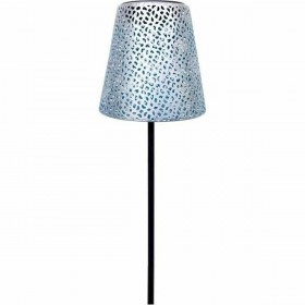 Lampada ad energia solare Garden ID Silver