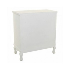 Credenza Alexandra House Living Bianco Crema Metallo Legno di pino 37 x 84 x 75 cm