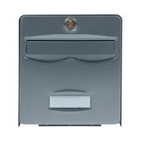 Cassetta della posta Burg-Wachter Balthazar Antracite acciaio galvanizzato 36,5 x 28 x 31 cm