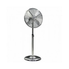 Ventilatore a Piantana FARELEK Argentato Ø 40 cm Bianco