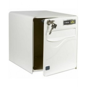 Cassetta della posta Burg-Wachter   36,5 x 28 x 31 cm Bianco Plastica