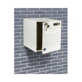Cassetta della posta Burg-Wachter   36,5 x 28 x 31 cm Bianco Plastica