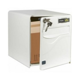 Cassetta della posta Burg-Wachter   36,5 x 28 x 31 cm Bianco Plastica