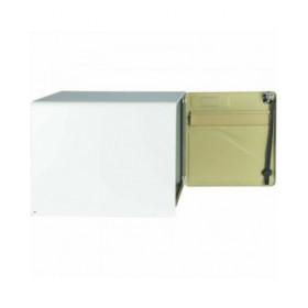 Cassetta della posta Burg-Wachter   36,5 x 28 x 31 cm Bianco Plastica