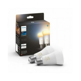 Lampadina Intelligente Philips Pack de 2 E27 Bianco F E27 (2200K) (6500 K)