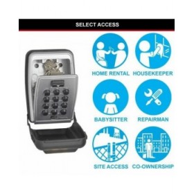 Cassetta di Sicurezza per Chiavi Master Lock 5423EURD Nero Nero/Grigio Zinco