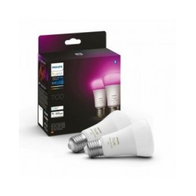 Lampadina Intelligente Philips Pack de 2 E27 Bianco F 9 W E27 806 lm (6500 K)
