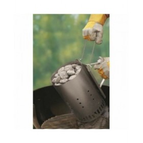 Ciminiera di Accensione per Barbecue Weber 7416 Alluminio