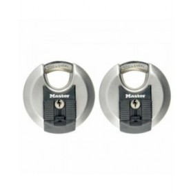 Lucchetto con chiave Master Lock M40EURT (2 Unità)