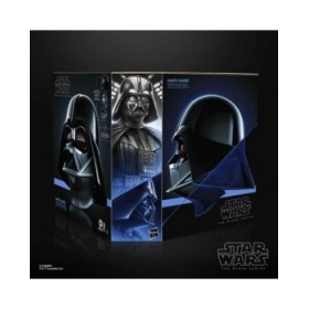 Statuina da Collezione Hasbro Dark Vader Electronic Helmet Nero