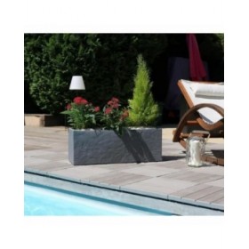 Vaso EDA   Nero Antracite 79,5 x 29,5 x 29,5 cm