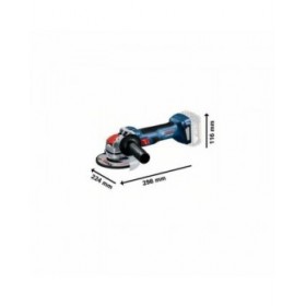 Smerigliatrice BOSCH GWX 18V-7 Professional 700 W 18 V (1 Unità)