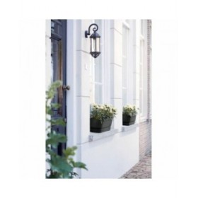Vaso rettangolare da Balcone Elho   Nero 50 cm Plastica Ovalada
