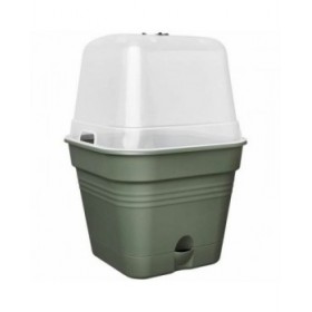 Vaso Elho   Con coperchio Verde Plastica Ø 20 cm