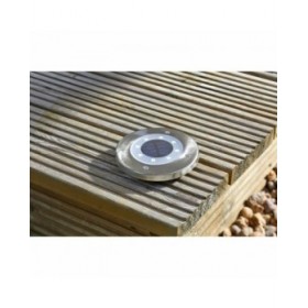 Faretto Solare Smart Garden Terreno Nero Alluminio (4 Unità)