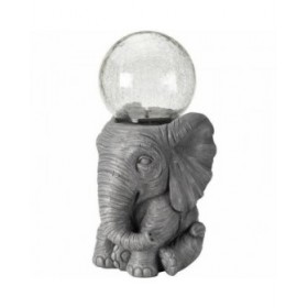 Lampada ad energia solare elephant Bianco