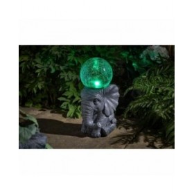 Lampada ad energia solare elephant Bianco