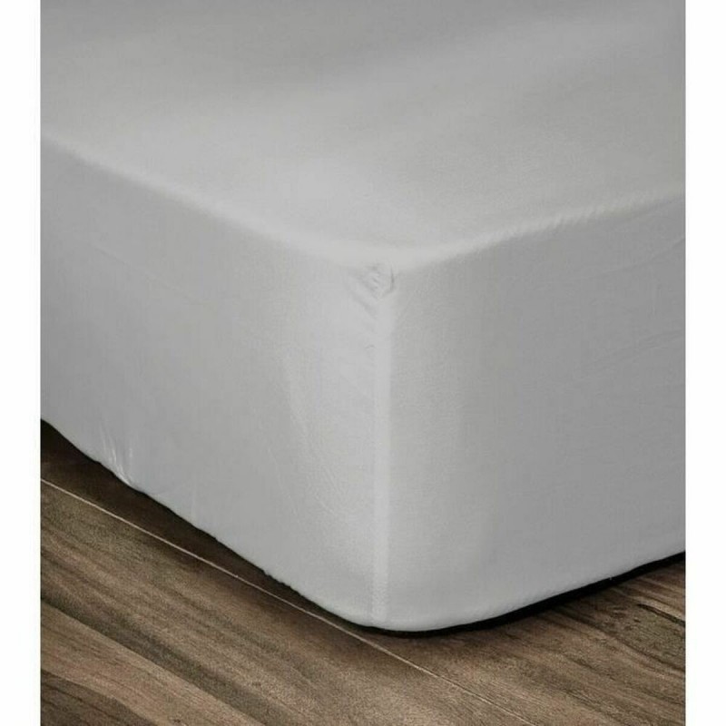 Lenzuolo con angoli aderenti Lovely Home Grigio chiaro 90 x 190