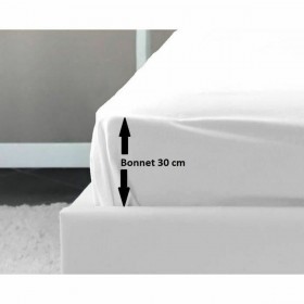 Lenzuolo con angoli Lovely Home Bianco 140 x 190 cm