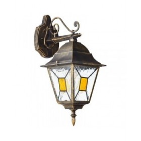 Lampione da Giardino Brilliant Janel Nero 60 W E27 Esterno